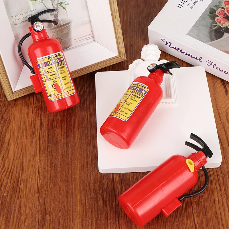 3Pcs Funny Mini Fire Extinguisher Toys Whole Person Prank Toy Mini Water Gun