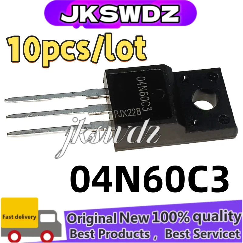 

New Original 10PCS/Lot SPA04N60C3 04N60C3 04N60C3 TO-220F