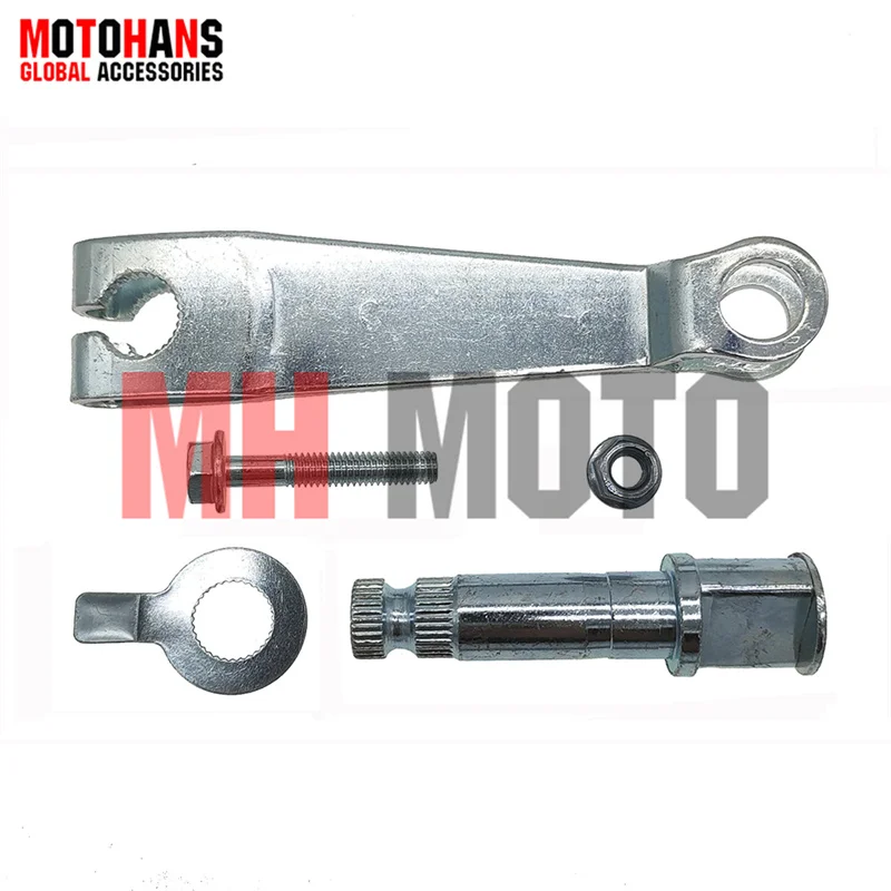 مجموعة ذراع الفرامل الخلفية للدراجة النارية لهوندا CB110 CBF125 #4