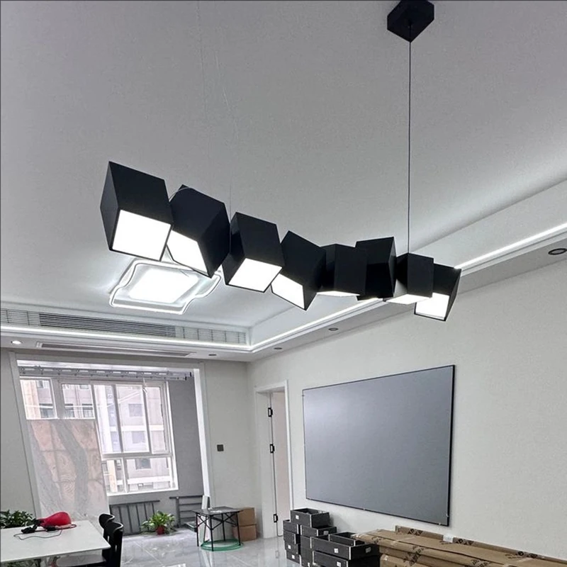 

Modern Minimalist Designer Pendant Lamp Nordic Creative Lighting for Living Room Dining Room Office Bar- Indoor Suspension Light