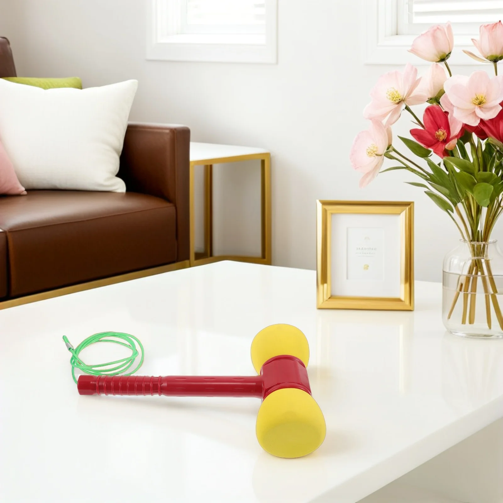 Miękki plastikowy młotek do uderzania dla dzieci i maluchów, gra z młotkiem, interaktywna zabawa, rozwój umiejętności, koordynacja ręka-oko