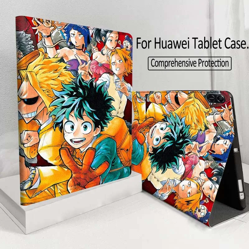 

My H-Heros A-Academys Cool For Huawei MatePad M5 T5 SE 11 Pro Honor Tab 5 V7 V8 X9 GT 10.1 10.8 Inch Tablet Case