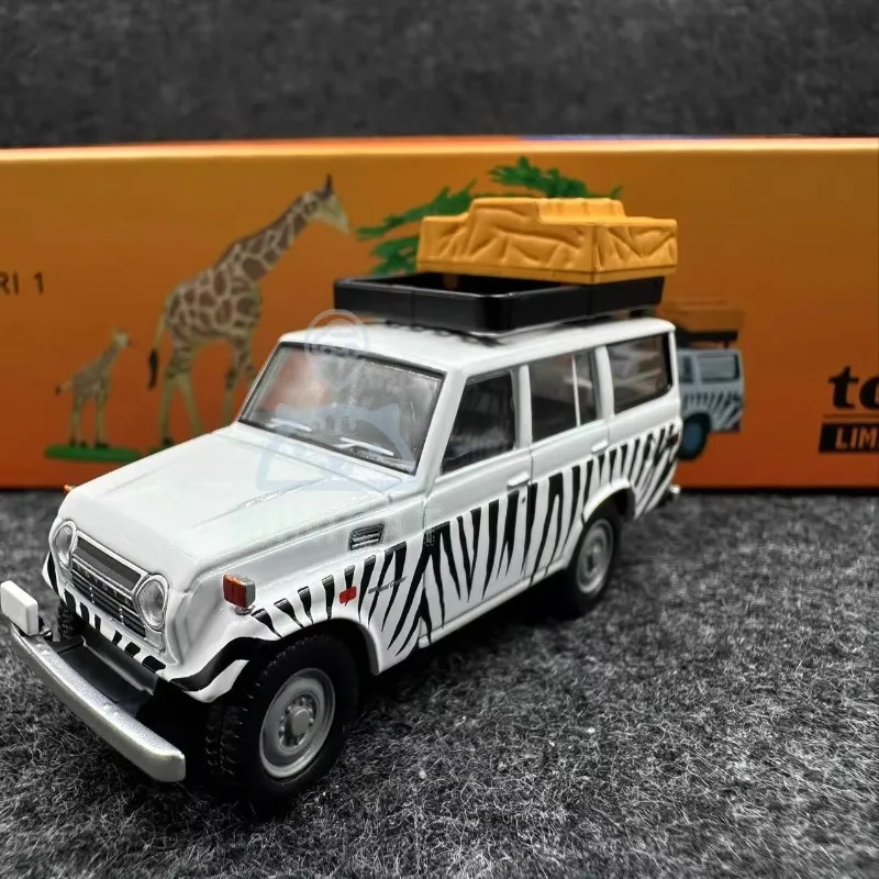 TAKARA TOMY Tomica 1/64 TLV Auto Snap 28a TOYOTA LANDCRUISER Legering Speelgoed Motorvoertuig Diecast Metalen Model Geschenken