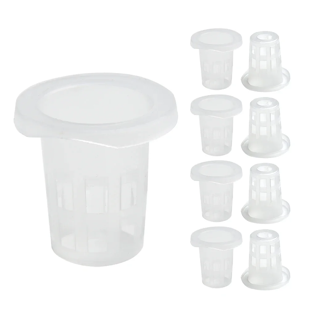 

35*35mm Vegetable Net Cups 100pcs Vegetable Net Cup Soilless Culture For Hydroponics/Aquaponics/Orchids Plastic