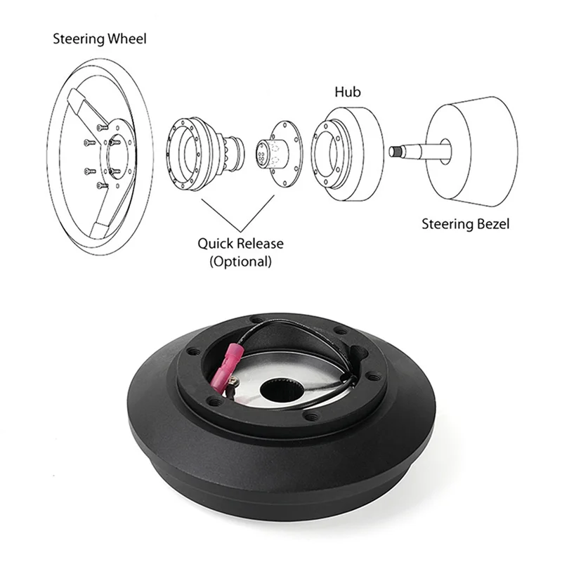 

Lasting Steering Wheel Hub Adaptera 121H Steering Wheel Hub Adapter Steering Wheel Base Refitting