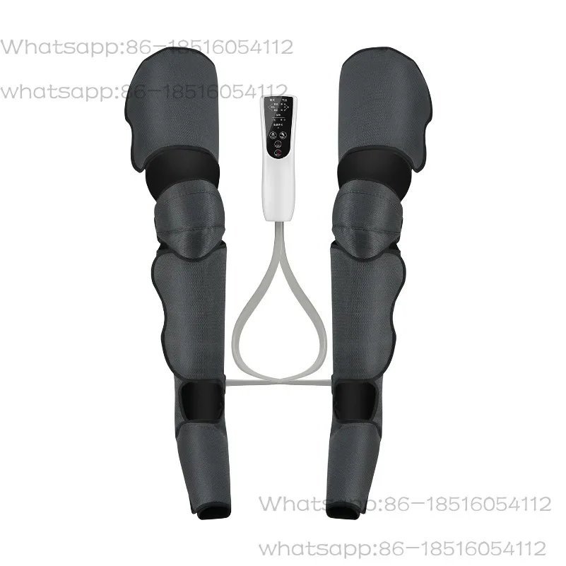 

LUYAO 670D Thigh Wraps Massage Boots Machine Leg Foot Calf Massager Air Compression Leg Massager for Circulation