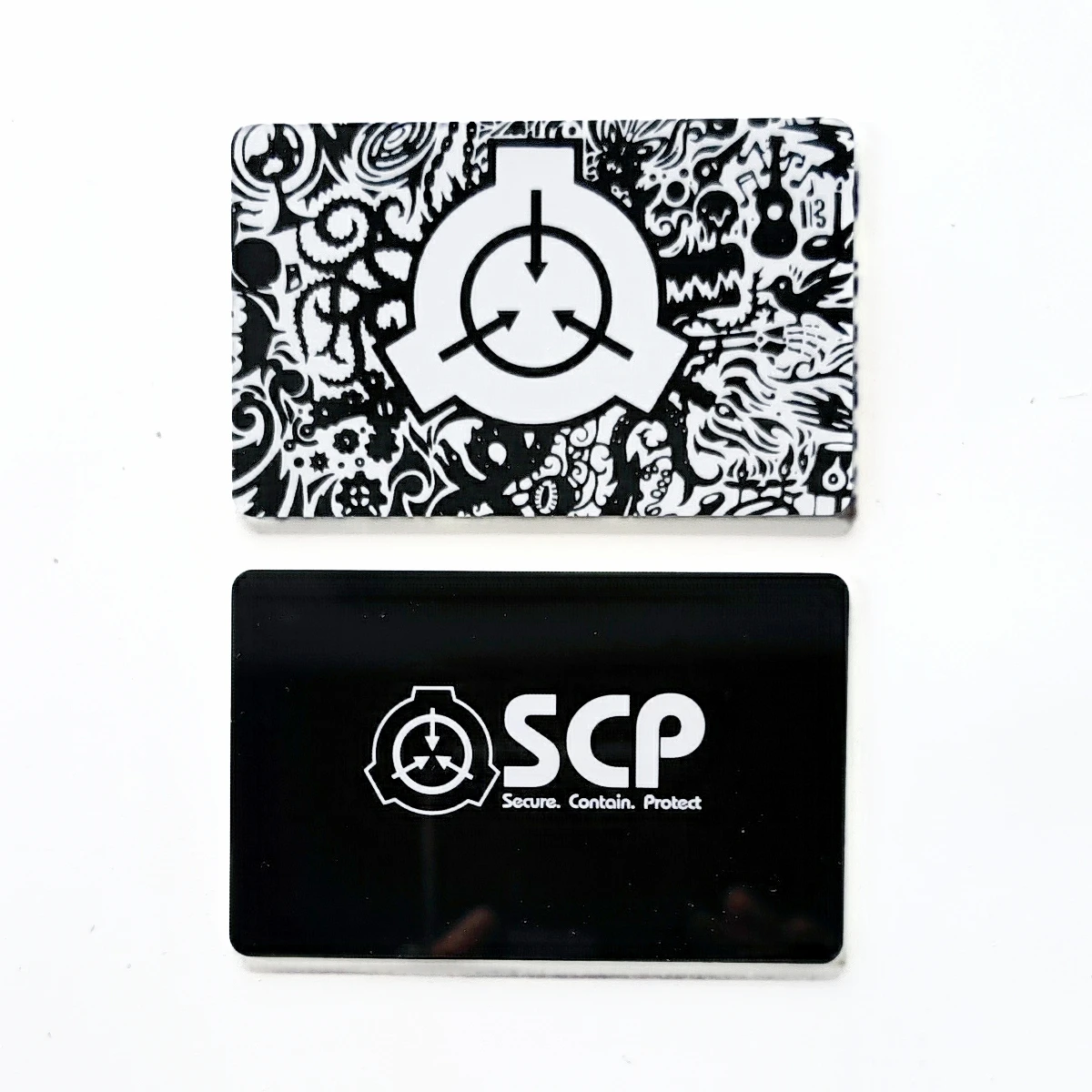 SCP ID keycard ,scp secret foundation cards,Special Logo Cosplay Access Grade Card GU-2552