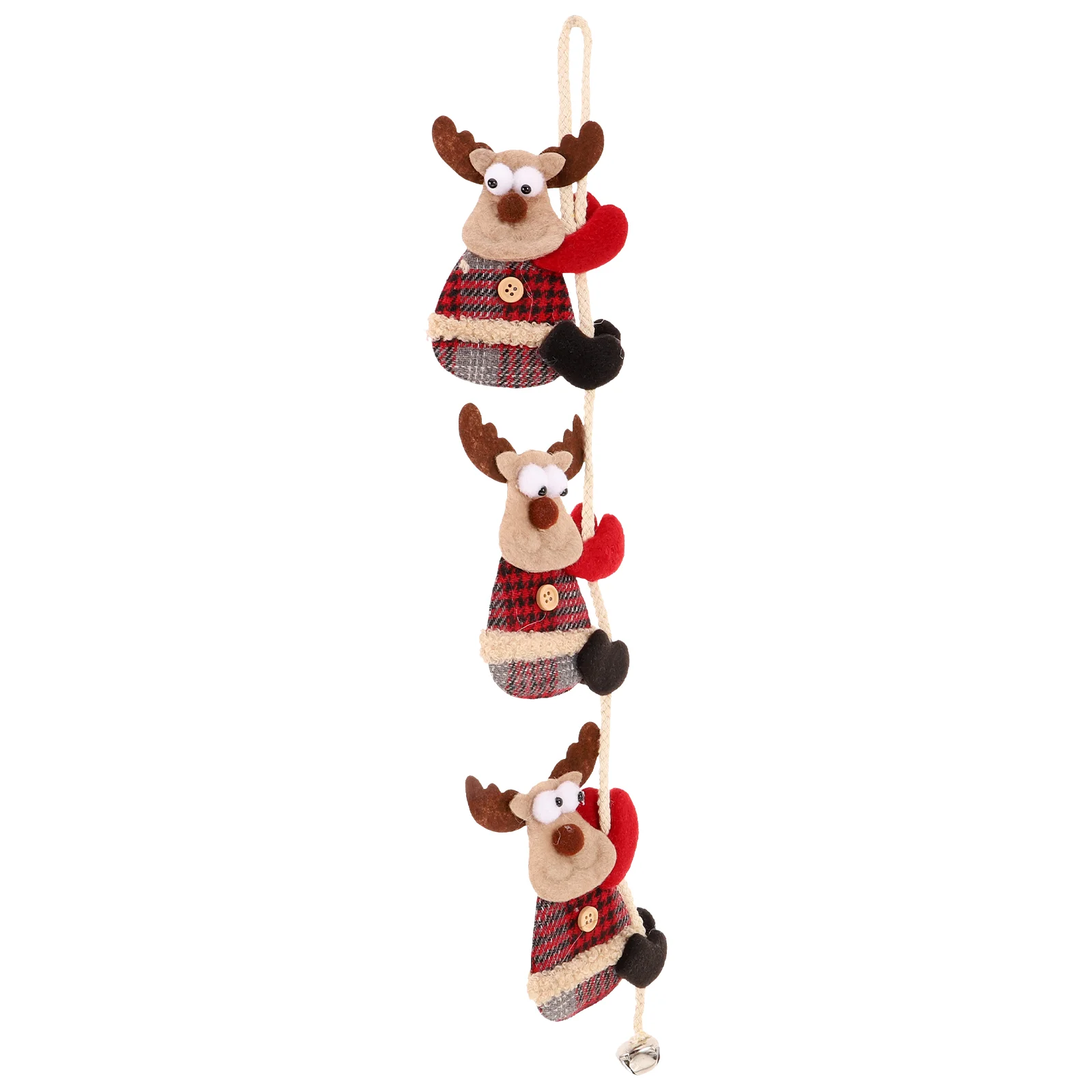 Christmas Tree Decorations Rope Climbing Snowman Toy Xmas Pendant Christmas Drop Ornaments Gifts for New Year Home Party