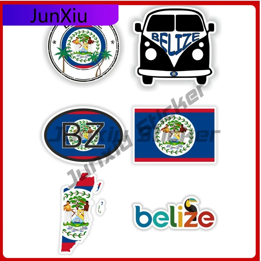 

Belize Set Trendy Laptop Fade Resistant Sticker Decoration UV Graphic Sticker Decoration Resistant Proof Graphic Trendy Cool