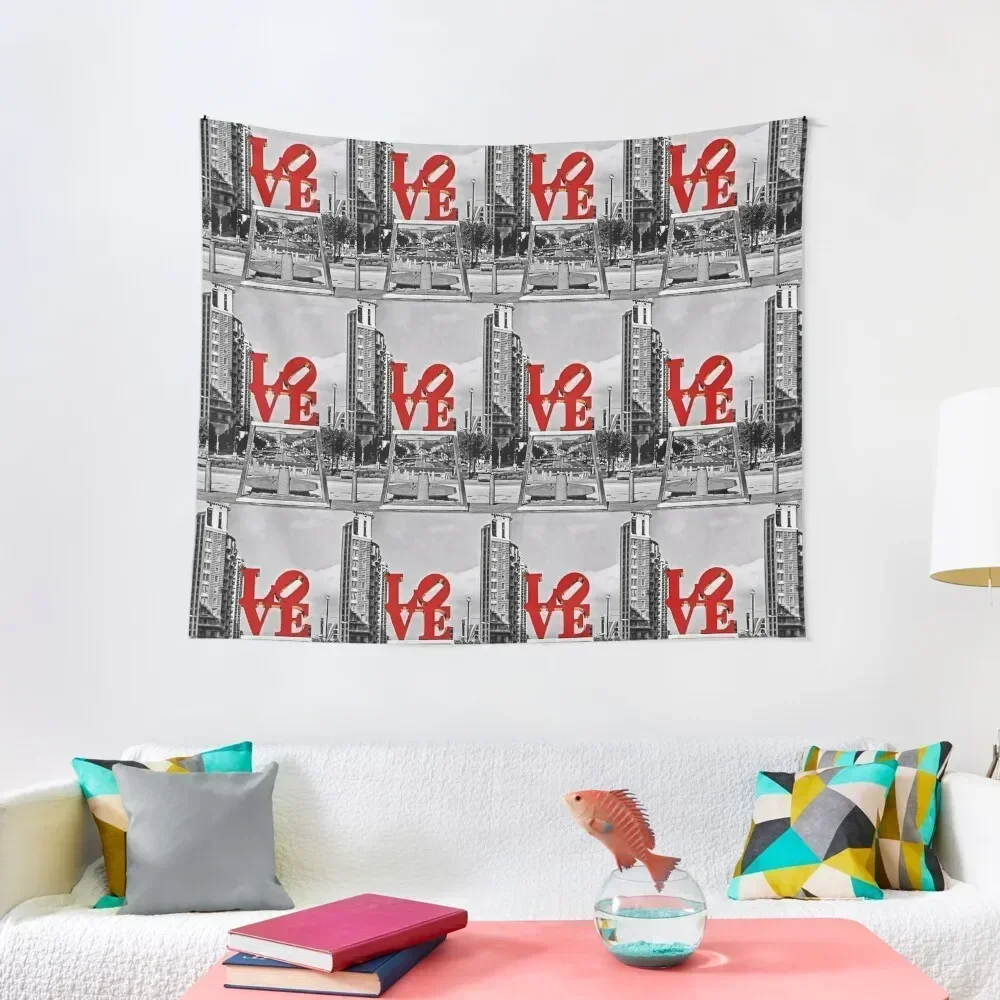 

City Of Brotherly LOVE Tapestry Nordic Home Decor House Decoration Home Decorations Aesthetic Tapestry