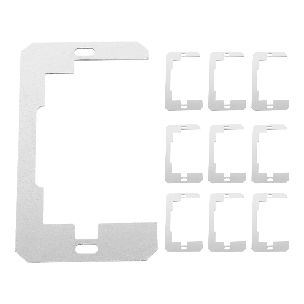 

10Pcs Electrical Outlet Wall Plate Spacers for Loose Socket Extender Receptacle Leveling Kit Electrical Outlet Gaskets