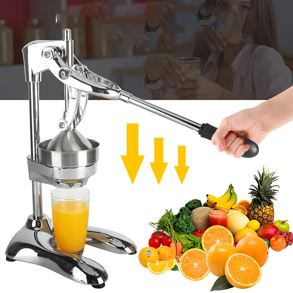 Hand Press Orange Juicer Press Citrus Juice Press Easy-to-Clean Commercial Grade Manual Citrus Juicer Lemon Squeezer