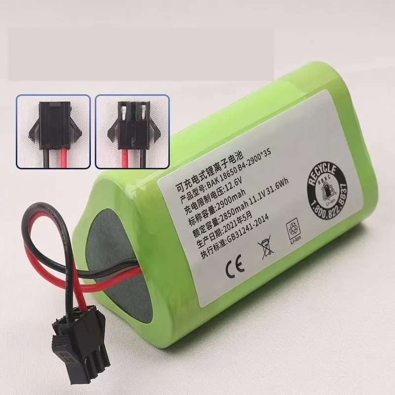 New 2800mAh Cleaning Robot Vacuum Cleaner Battery For ECOVACS Deebot Slim 1 2 Slim1 Slim2 Accumulator Part