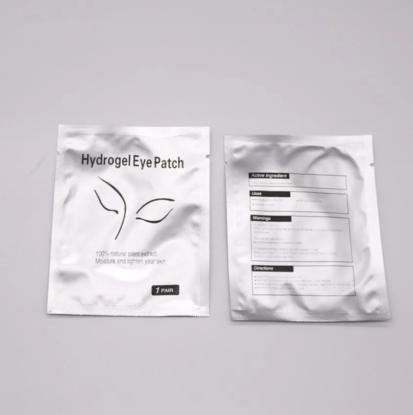 100 Paar/Packung neue Papier pflaster Wimpern unter den Augen polstern Wimpern verlängerung feuchtigkeit spendende Augen spitzen Aufkleber Wraps bilden Werkzeuge