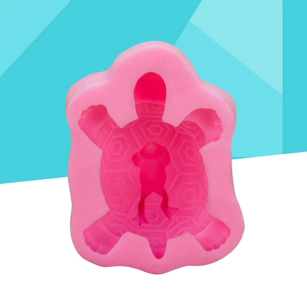 

Turtle Shaped Silicone Molds Cake Decorating Tools Bakeware Cupcake Dessert Chocolate Fondant Mold (Pink)