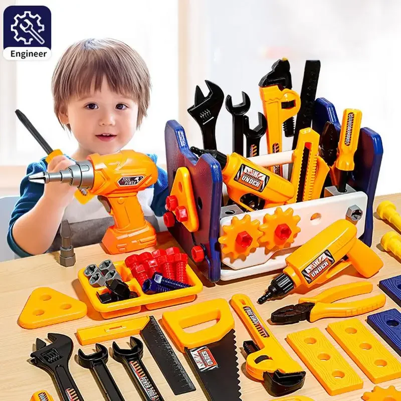 Kinder Reparatur Tool Kit Spielzeug Spielen Haus Schraube Zerlegen Pretend Spielen Schraubendreher Handgemachte Pädagogische Kinder Spielzeug für Jungen Geschenk