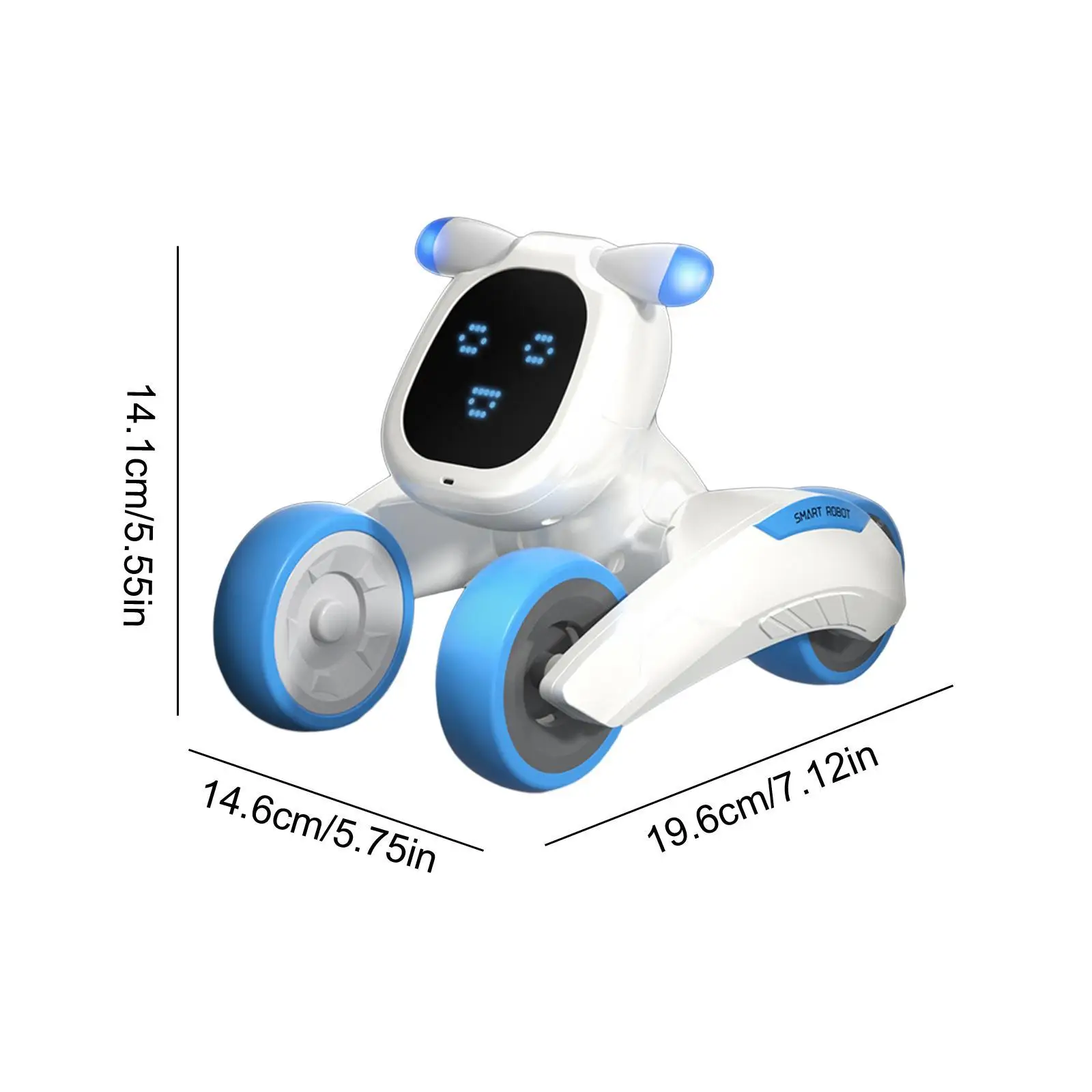 Robot Dog Toy Bedtime Story Voice Control Interactive Educational Remote Control Puppy Toy for Boys Children Teens Girls Adults