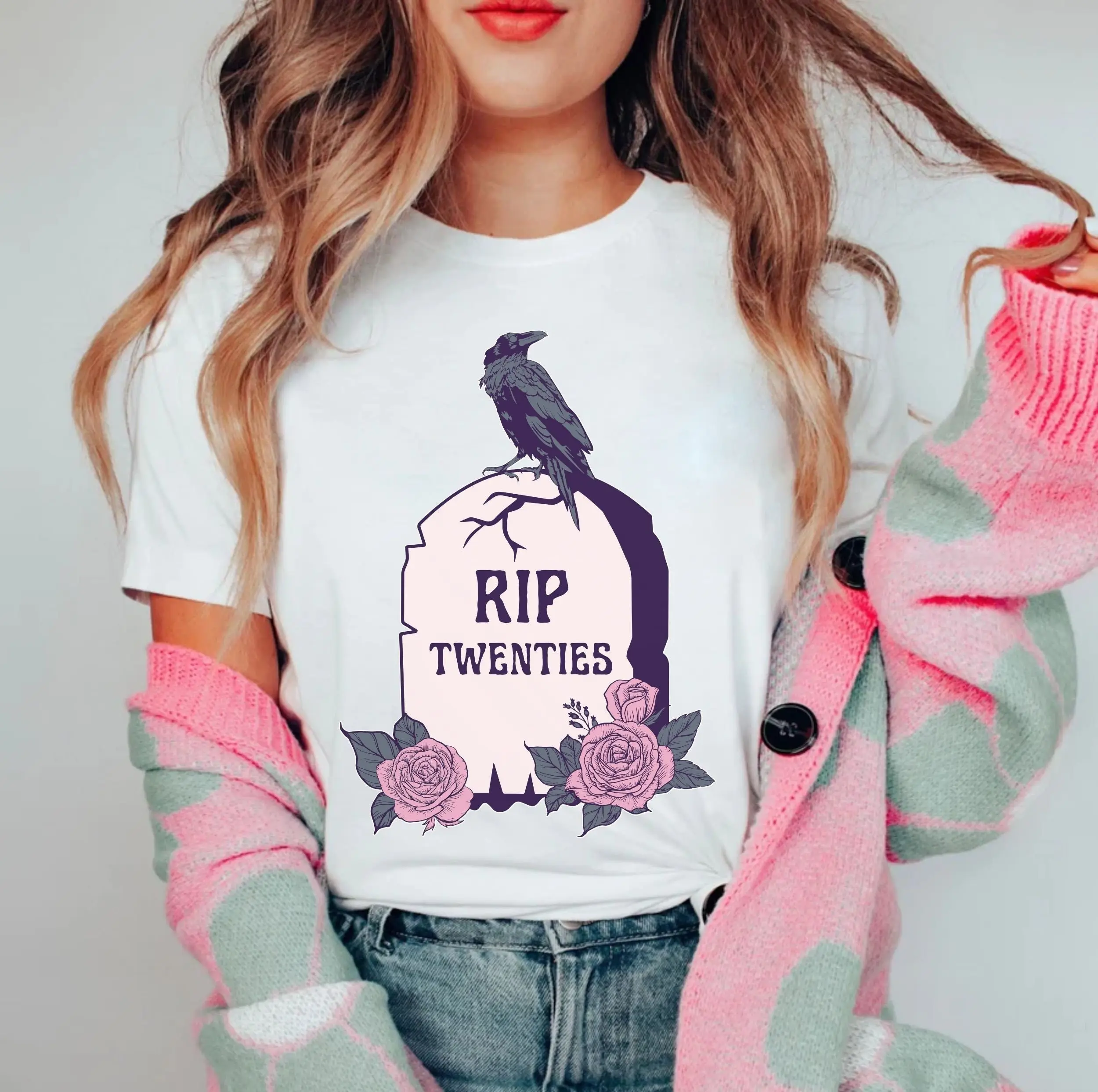 30th Birthday T Shirt Death to my youth gift for her and him RIP twenties Funeral