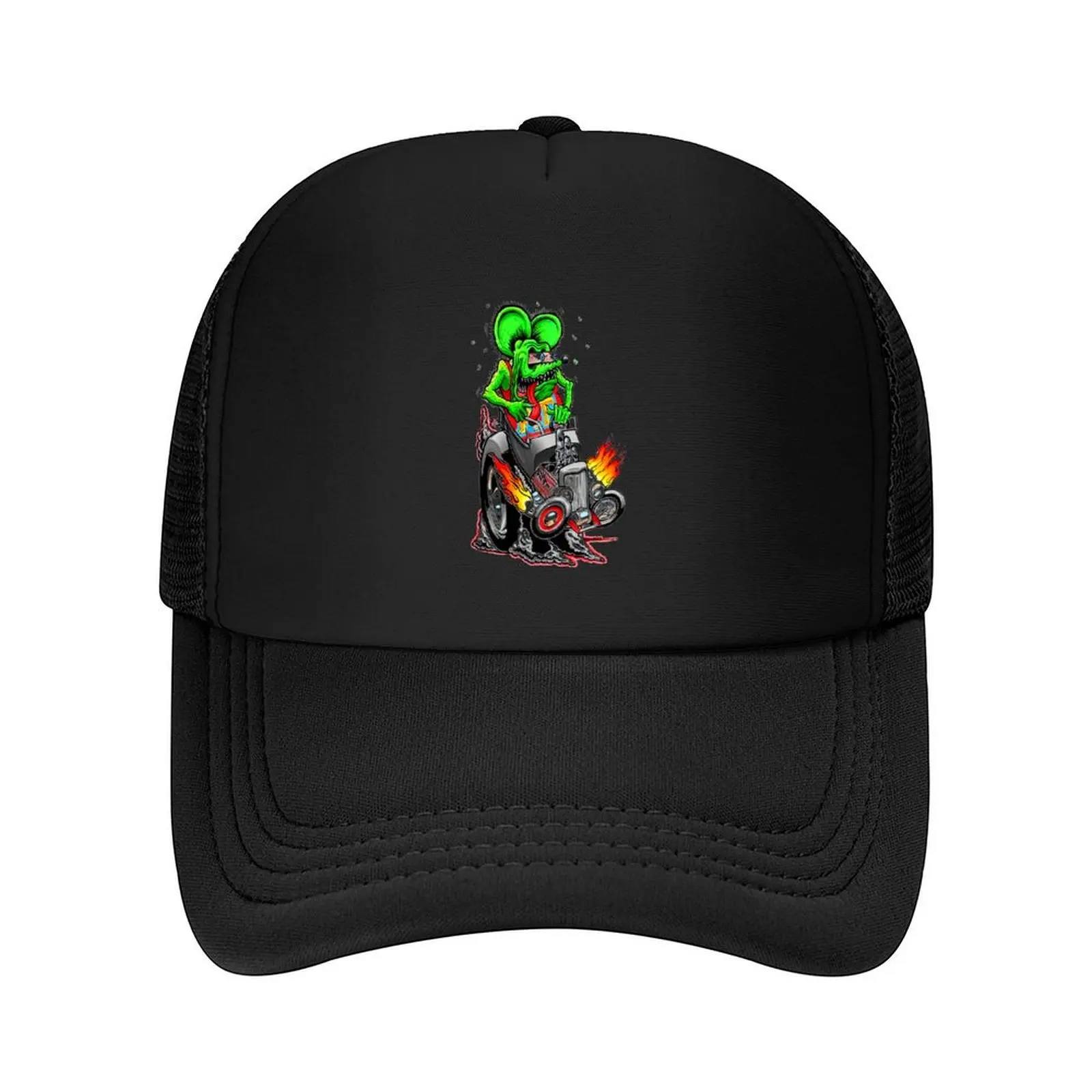

Rat fink,funny Baseball Cap Beach Outing Visor Golf Wear Sunhat Men Golf Wear Women's