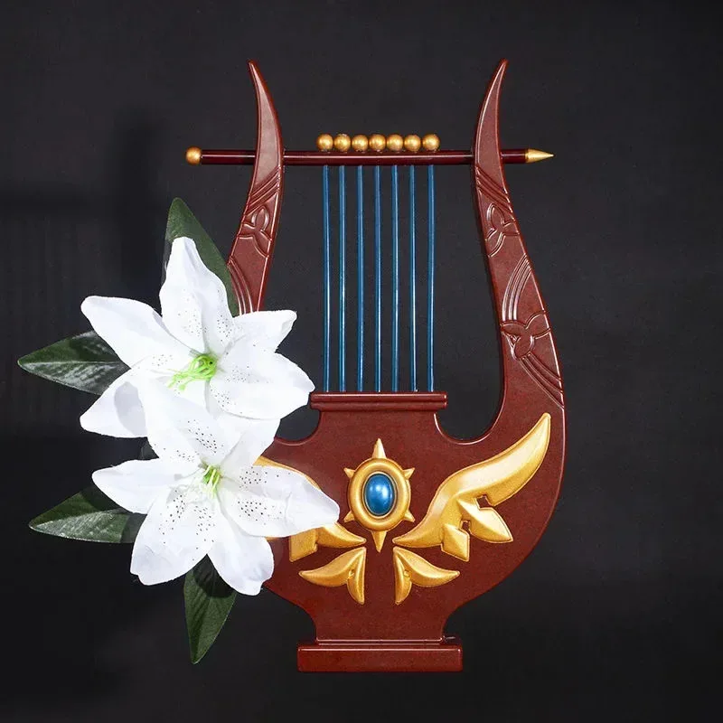 

Genshin Impact Venti Cosplay Props Weapon Harp West Wind Hunting Bow Anime Cosplay COS Props Anime Game
