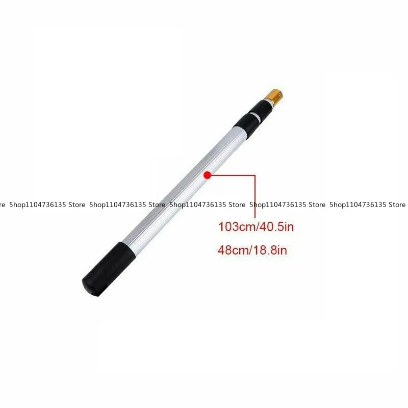 Roller Brush Extension Rod, Aluminum Alloy, Fruit Picker Telescopic Rod, Household