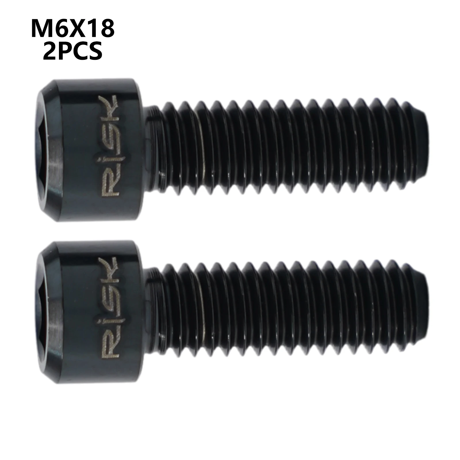 2pcs M6x18mm Bicycle Crank Screws Bike Crank Arm Pinch Clamp Bolt For Shimano ULTEGRA HollowTech Bicycle Screws