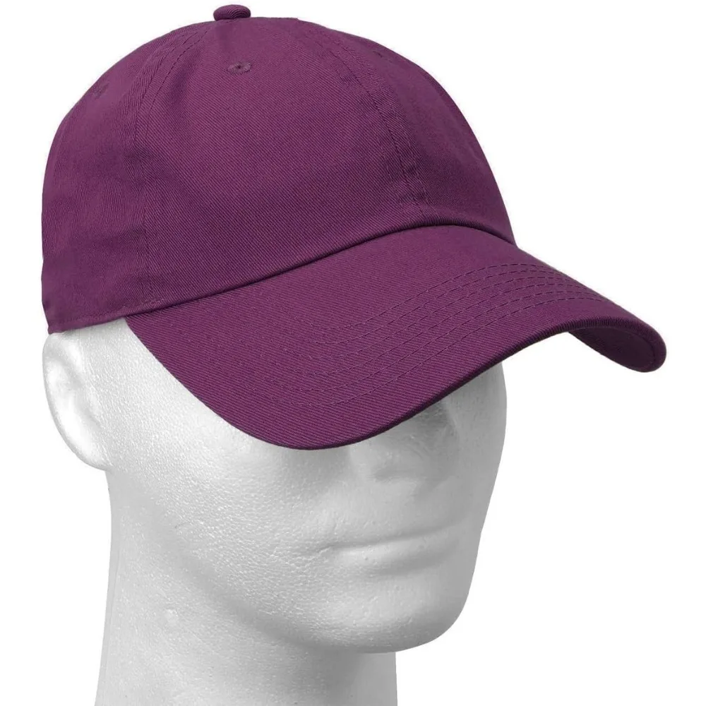

Классическая бейсболка Dad Hat, 100% хлопок, мягкий регулируемый размер