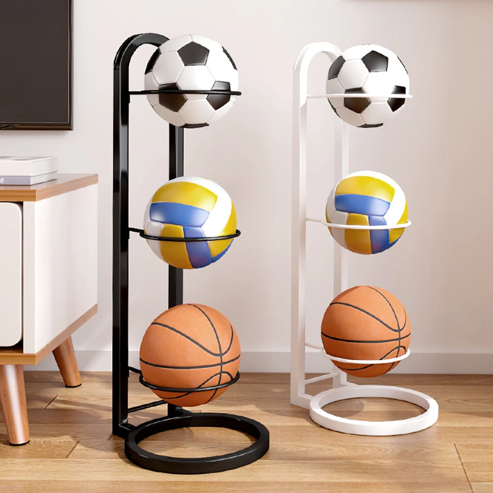 Indoor Children Basketball Storage Rack Home Put Balls Football Storage Basket Placed Shelf Kindergarten Volleyball Stand Holder