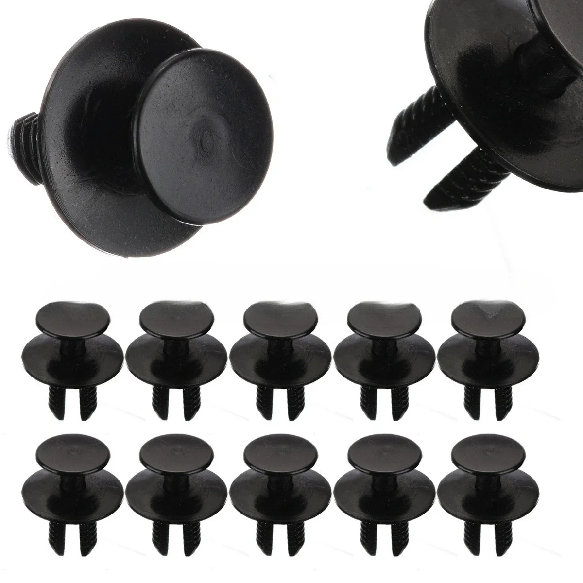 10-100PCS Auto Trim Clip Motor Bay Verschluss Stamm Liner Und Befestigungs Stecker Expanding Niet Für Benz BMW MINI R55-R61 BMW 3 Serie