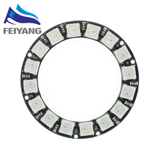 16 Channel WS2812 WS2812B WS 2811 5050 RGB Lamp Panel Module 5V 16Bit Rainbow LED Precise