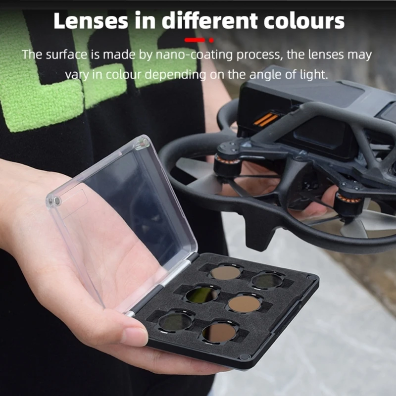 فلتر عدسات هوائية لطائرات avata بدون طيار ، ملحقات كاميرا زجاجية بصرية (uv cpl nd8 nd16 nd32 nd64)