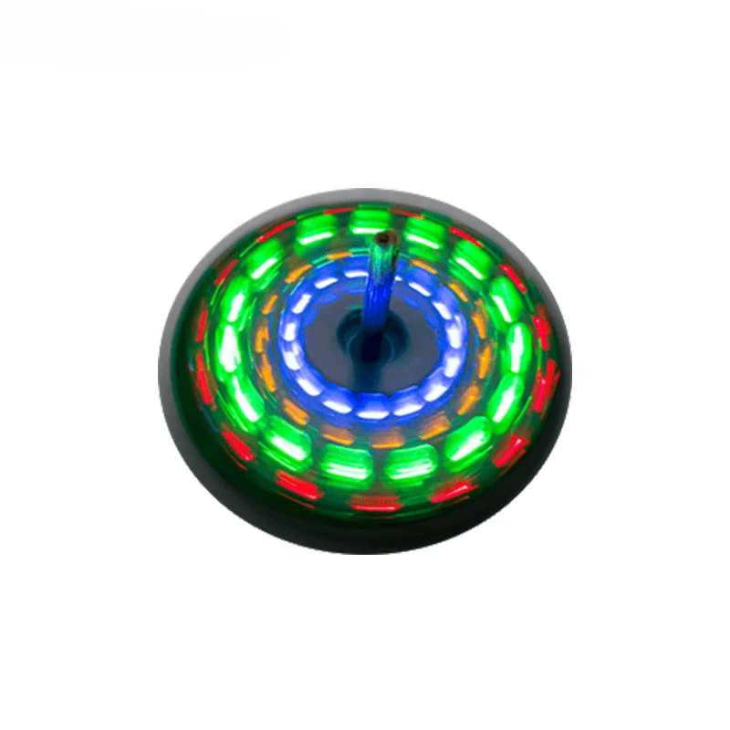 مجموعة جيروسكوب دوارة LED أضواء ملونة وامضة مجموعة منتجات اللحام الإلكترونية DIY إنتاج ممتع، تحتاج إلى تجميعها #3
