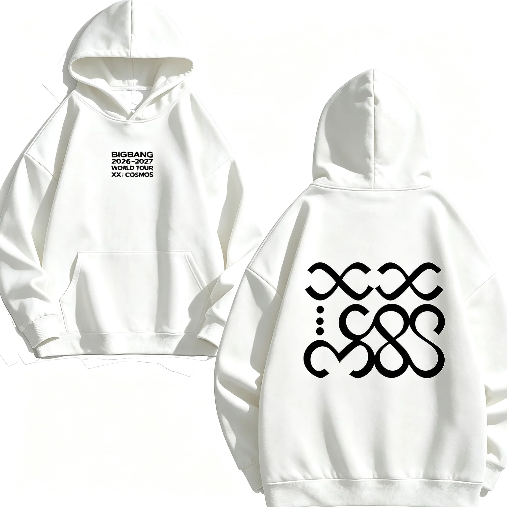 BIGBANG 2026-2027 WORLD TOUR XX: COSMOS Hoodie Kpop Konzert Fan Merch Langarm Locker Unisex Streetwear Pullover Herren Damen Top – Detail 12