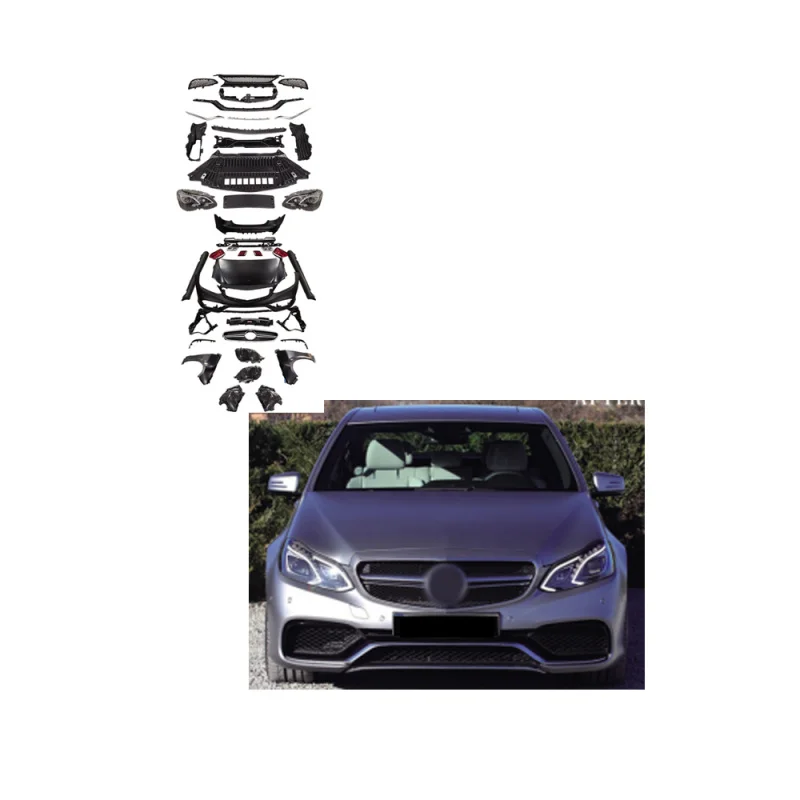 Accessories Body Kits for  Mercedes-Benz E-Class 09-13 W212 to w212  2014-2016  E63  versions