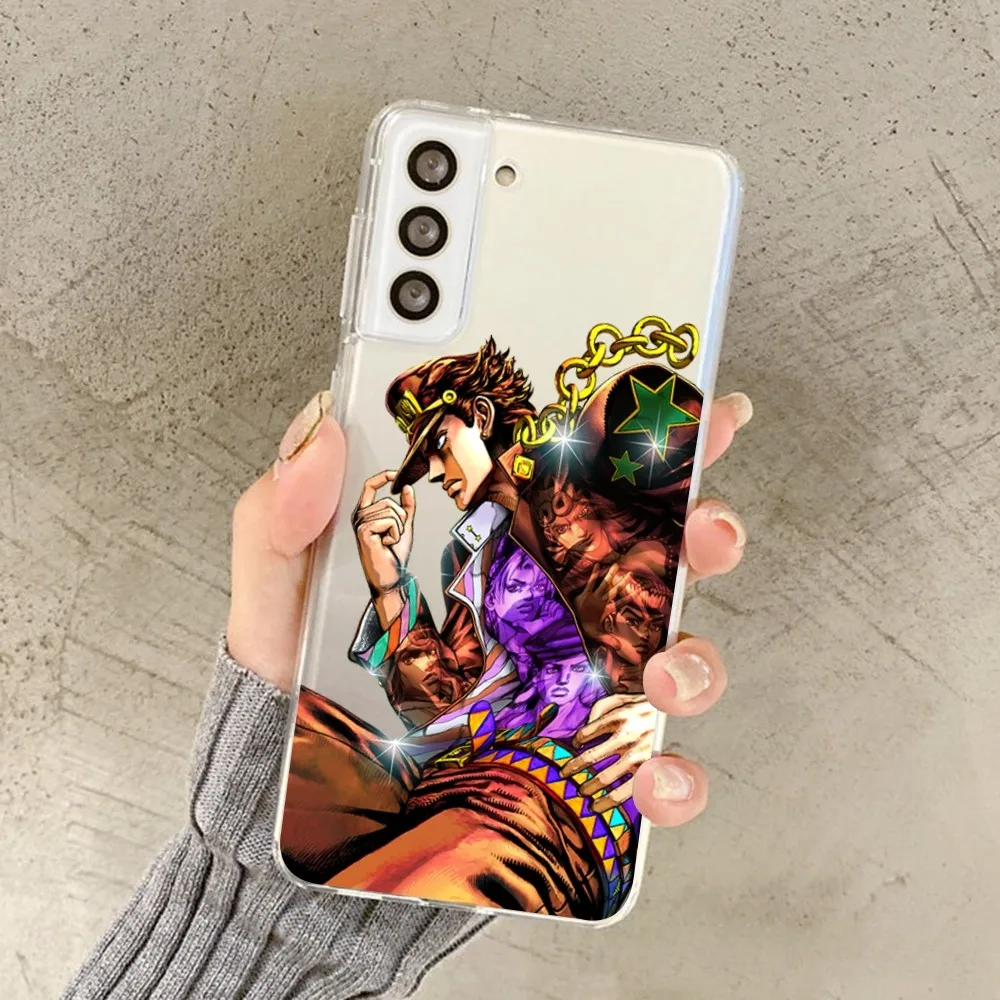 JoJo's Bizarre Adventure Phone Case for Samsung A12 21 30 31 51 52 70 71 for Redmi8 9 10 for Honor10 70 50 Clear Case