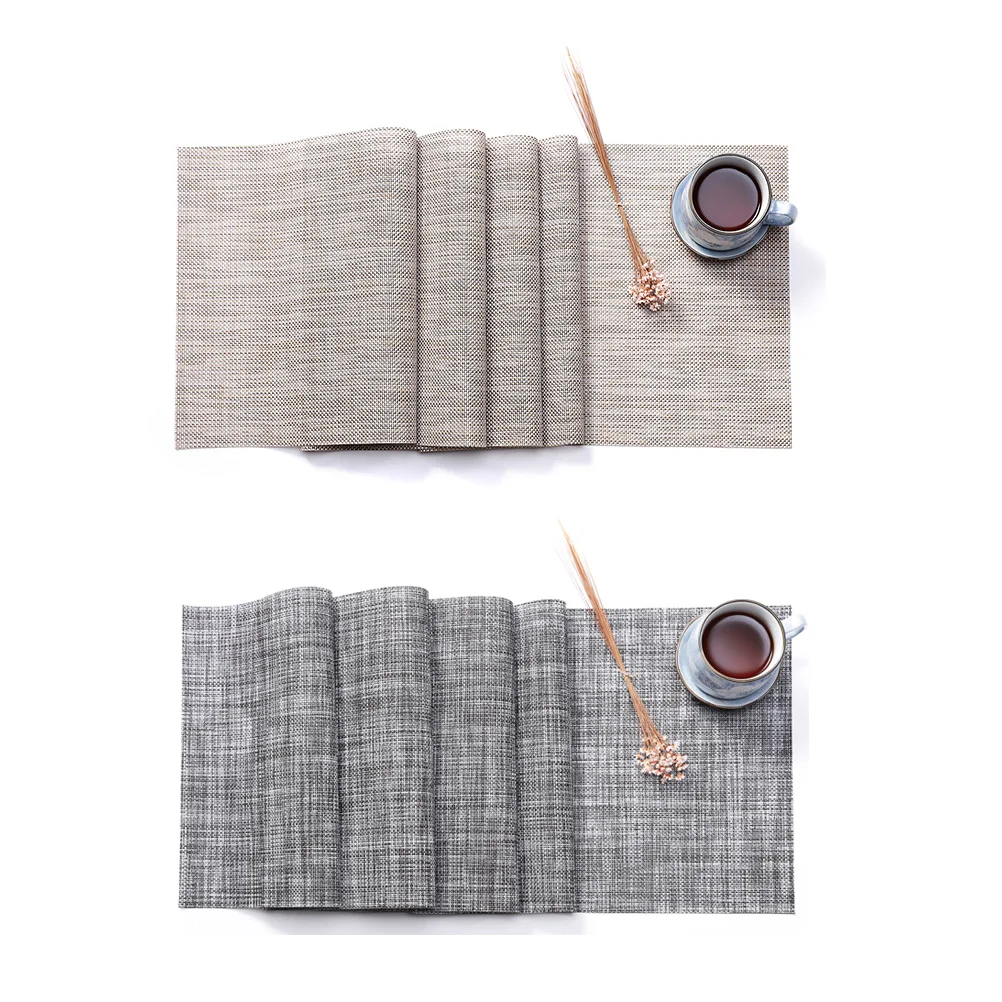 

Woven Tablecloth Rectangular Grey Fit Buffet Picnic Dining Tables Stain Scratch Spill Protection Party Table Cover