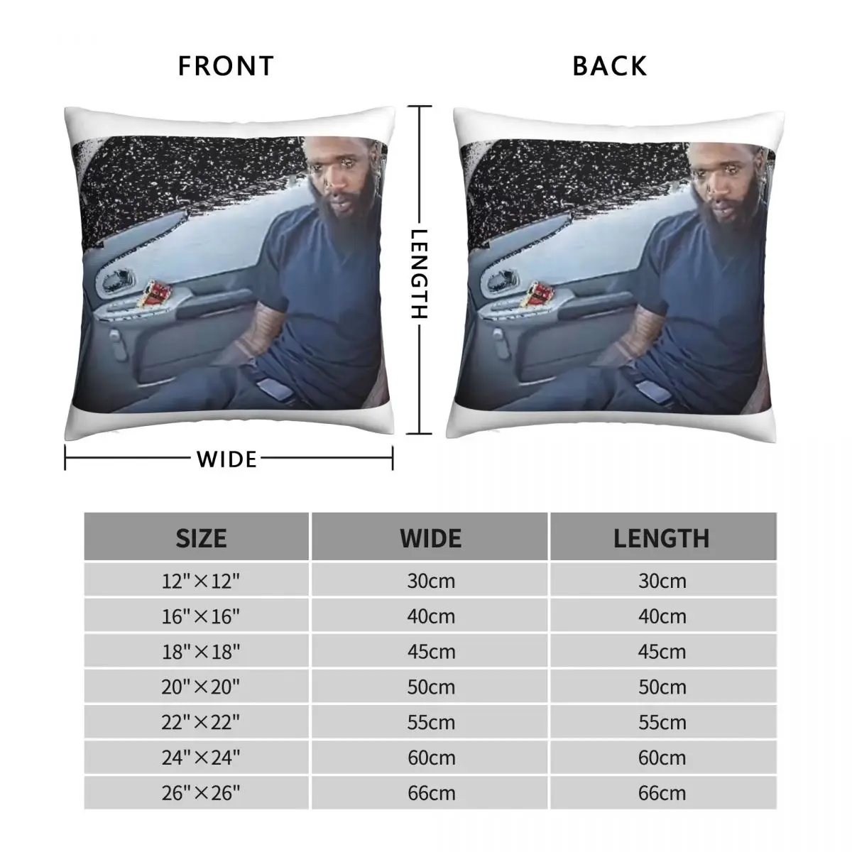 Death Grips Guillotine Pillowcase Polyester Linen Velvet Pattern Zip Decor Pillow Case Car Cushion Cover Wholesale 18