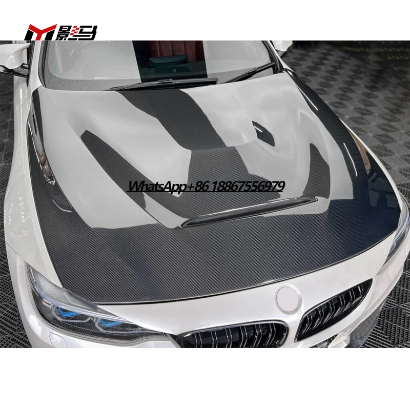 

Carbon Fibres Gts Front Bonnet Hood for 3 Series 4 Series F80 F82 M3 M4 F30 F32 F33 F36 F34 Engine Cover