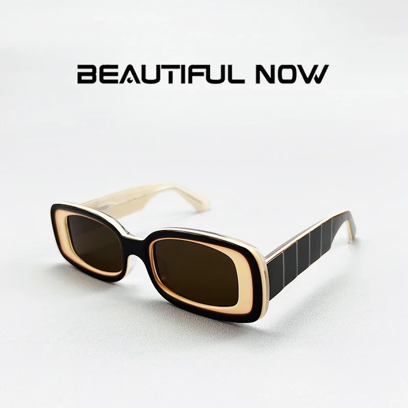 

Polarized Designer Sunglasses with Removable Clip-on Frame for Optical Lenses, Aesthetic Glasses for Fashionable Men and Women