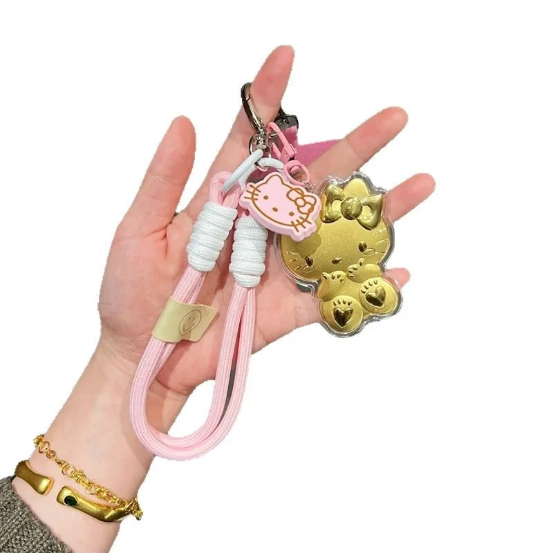 Hello Kitty New Cute Cartoon Anime Kawaii Keychain Mobile Phone Accessories Desktop Ornaments Girl Student Gifts Wholesale
