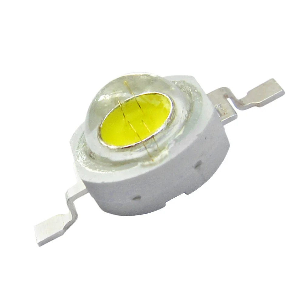 10 قطعة LED رقاقة مصباح 1 واط عالية الطاقة 6000-6500 كيلو 100-110lm توفير الطاقة مشرق الخرز ل الكاشف الأضواء حوض السمك الإضاءة