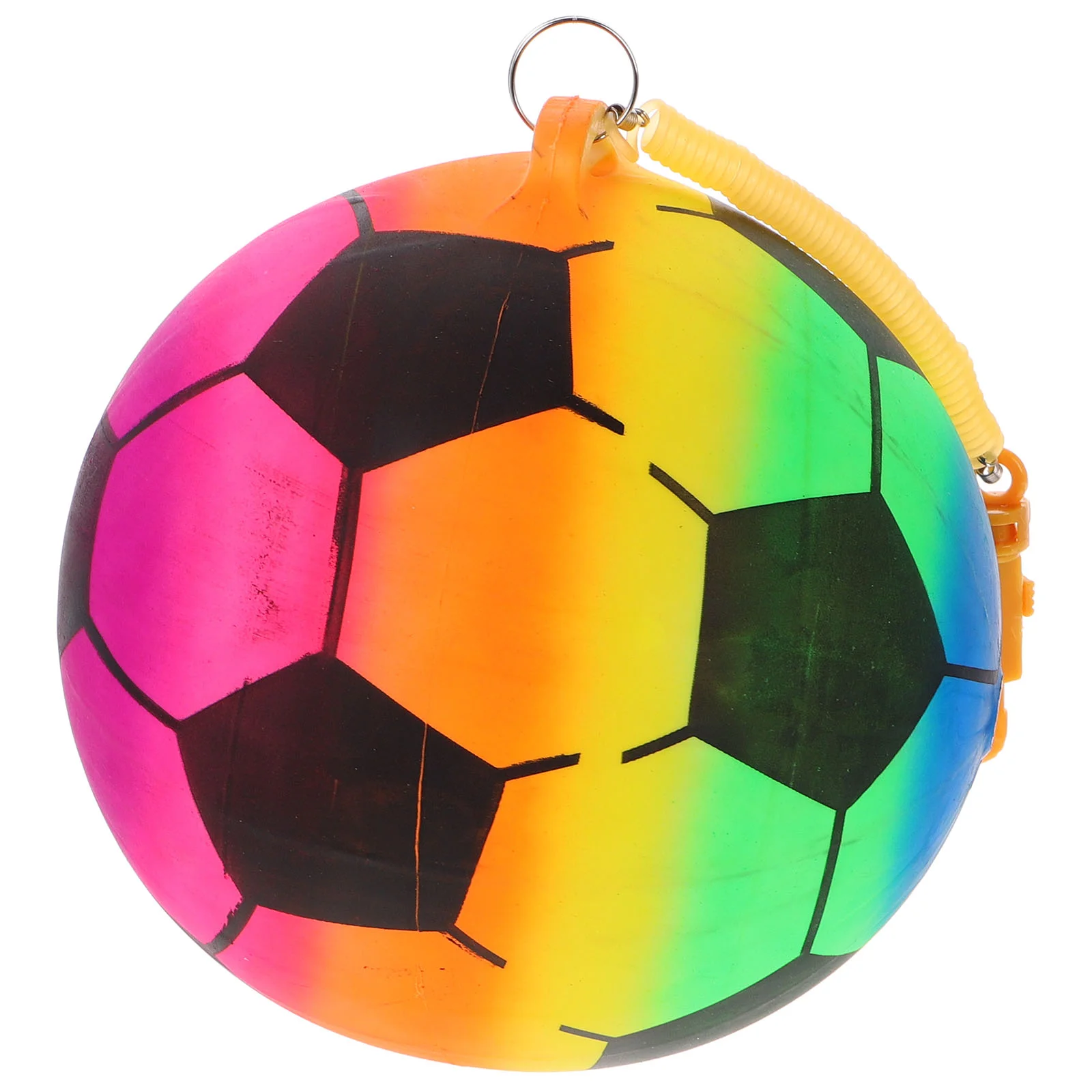 Palla giocattolo gonfiabile Giocattoli Palline rimbalzanti per bambini Gonfiare calcio Piccolo calcio per bambini in plastica divertente all'aperto