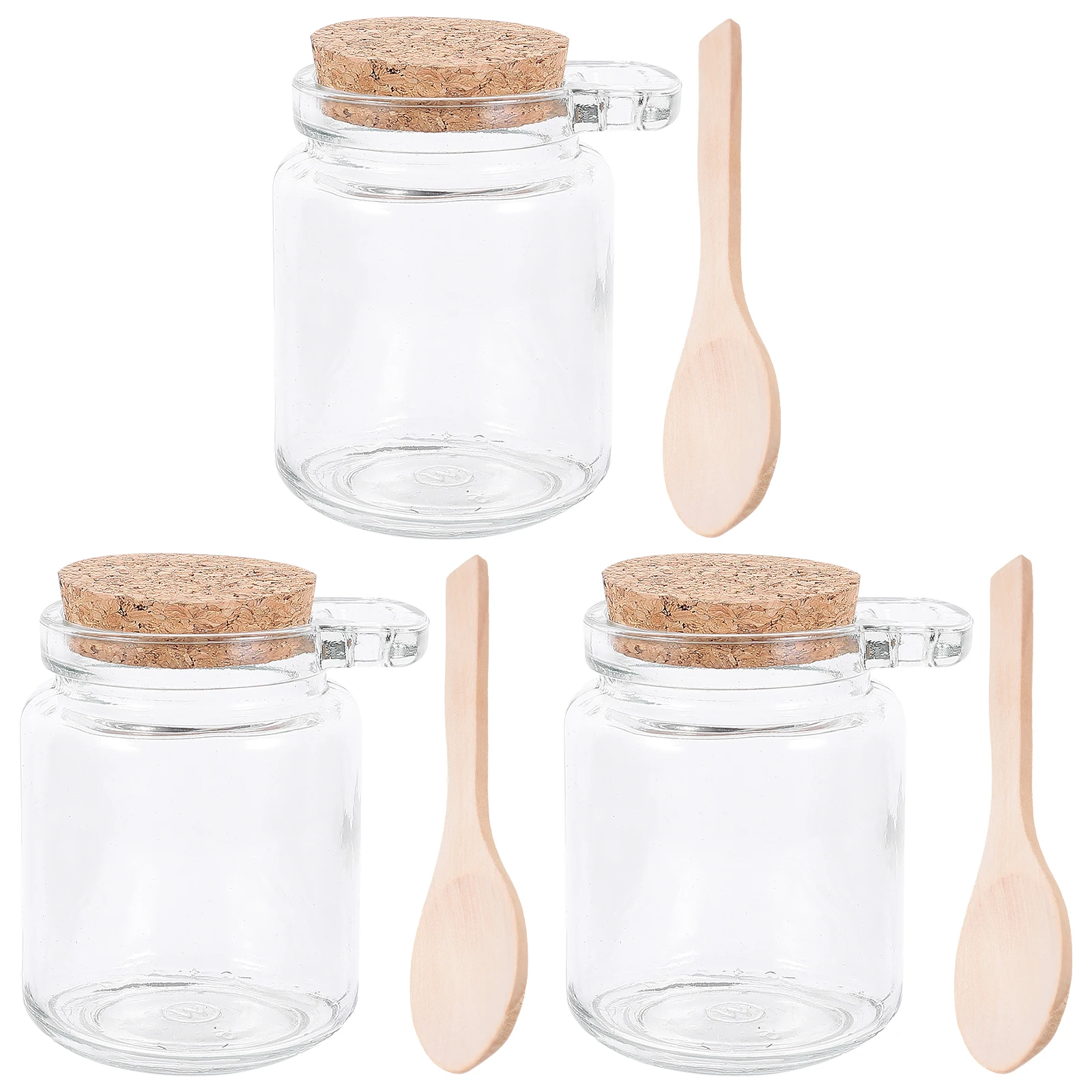 

Seasoning Jars Set Kitchen Condiment Containers Large Capacity Waterproof Sealed Spice Jar Transparent Food Storage