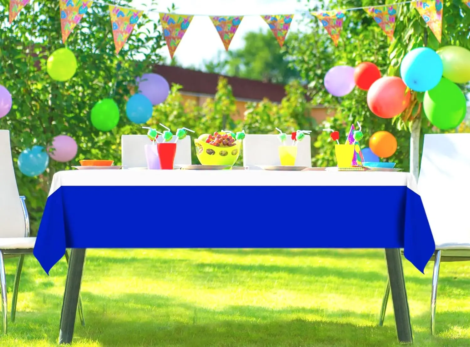 علم إسرائيل مفارش المائدة مقاوم للماء يوم الاستقلال الإسرائيلي اليهودي مهرجان ديكور الحفلات المنزل المطبخ غرفة الطعام الجدول الديكور #3