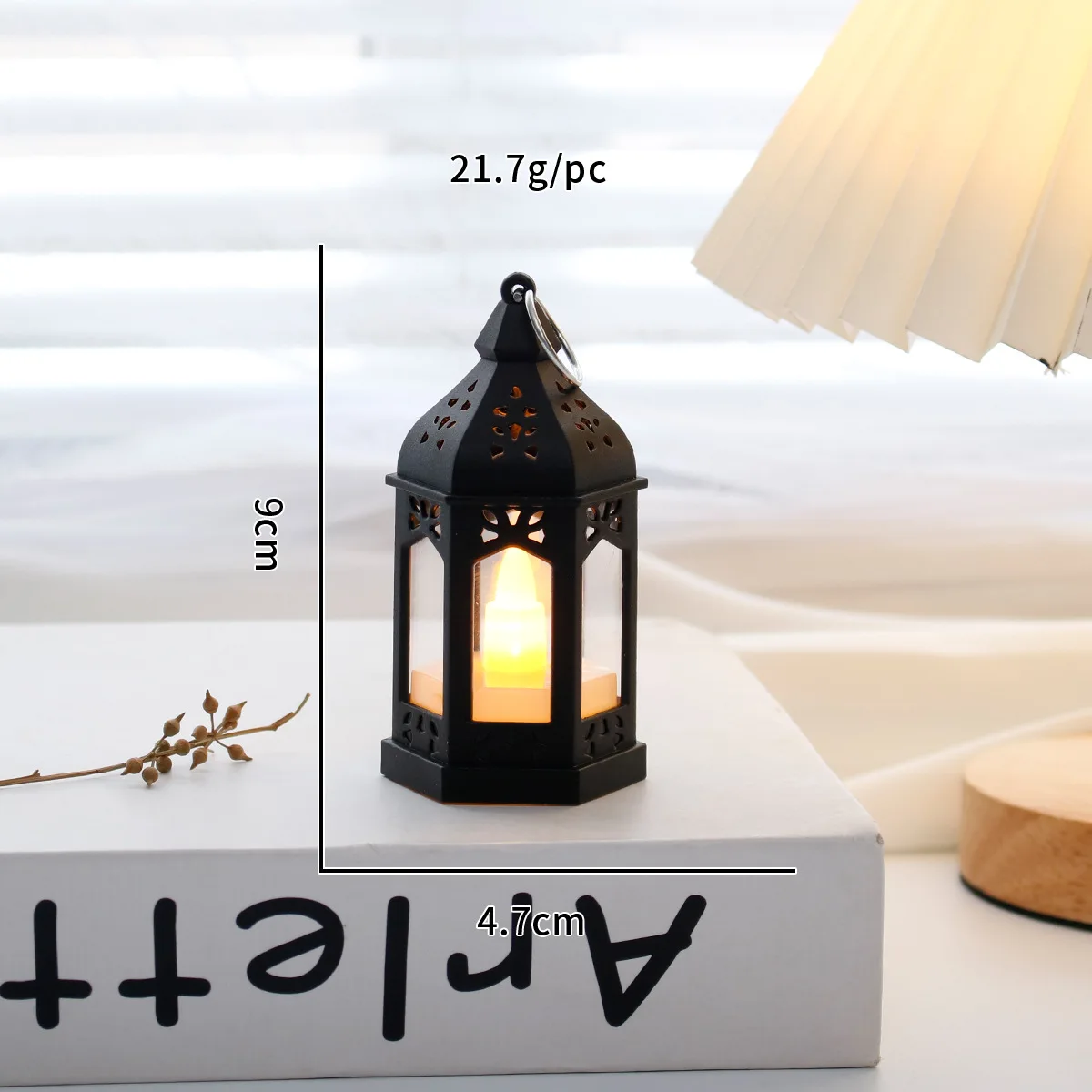 

Mini Creative Atmosphere Light Christmas Retro Electronic Candle Light Candle Holder Decoration Desktop Small Oil Lamp