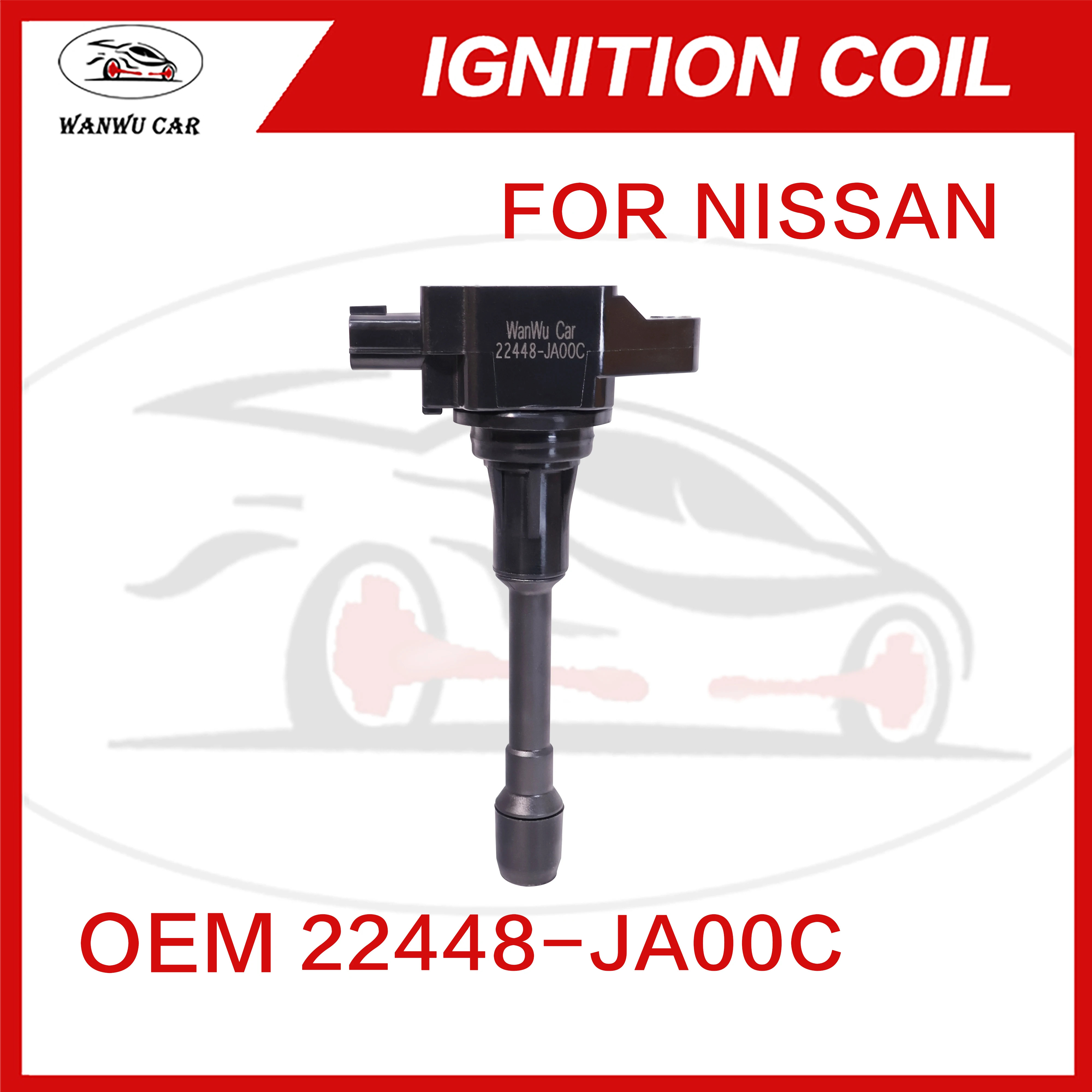 22448-JA00C Ignition Coil Igniter Suitable For NISSAN INFINITI 22448-ED000 22448-JA00A 22448-EA000 22448-EN000 33400-82Z20