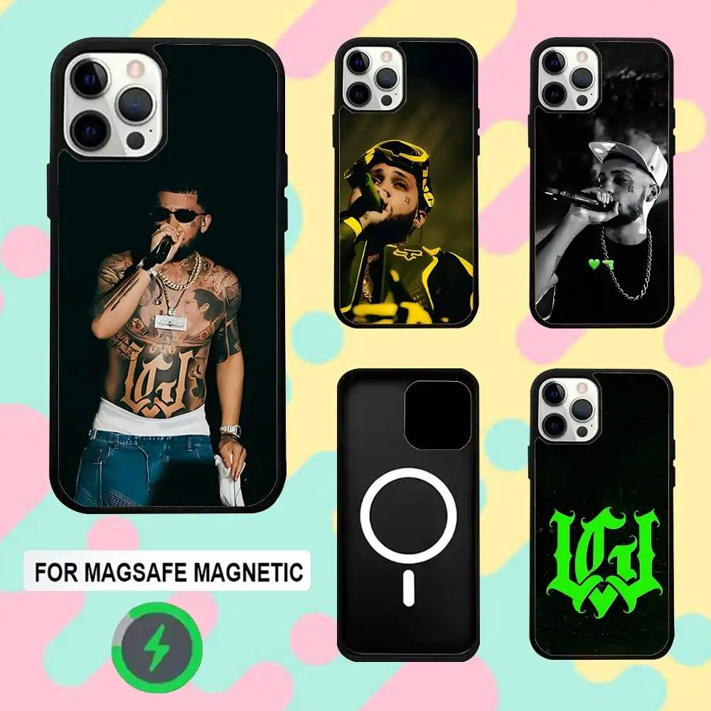 

J-JC R-Reyes LGL Phone Case For iPhone 16e,16,15,14,13,12,11,Plus,Pro,Max,Mini Magsafe Magnetic Wireless Charging