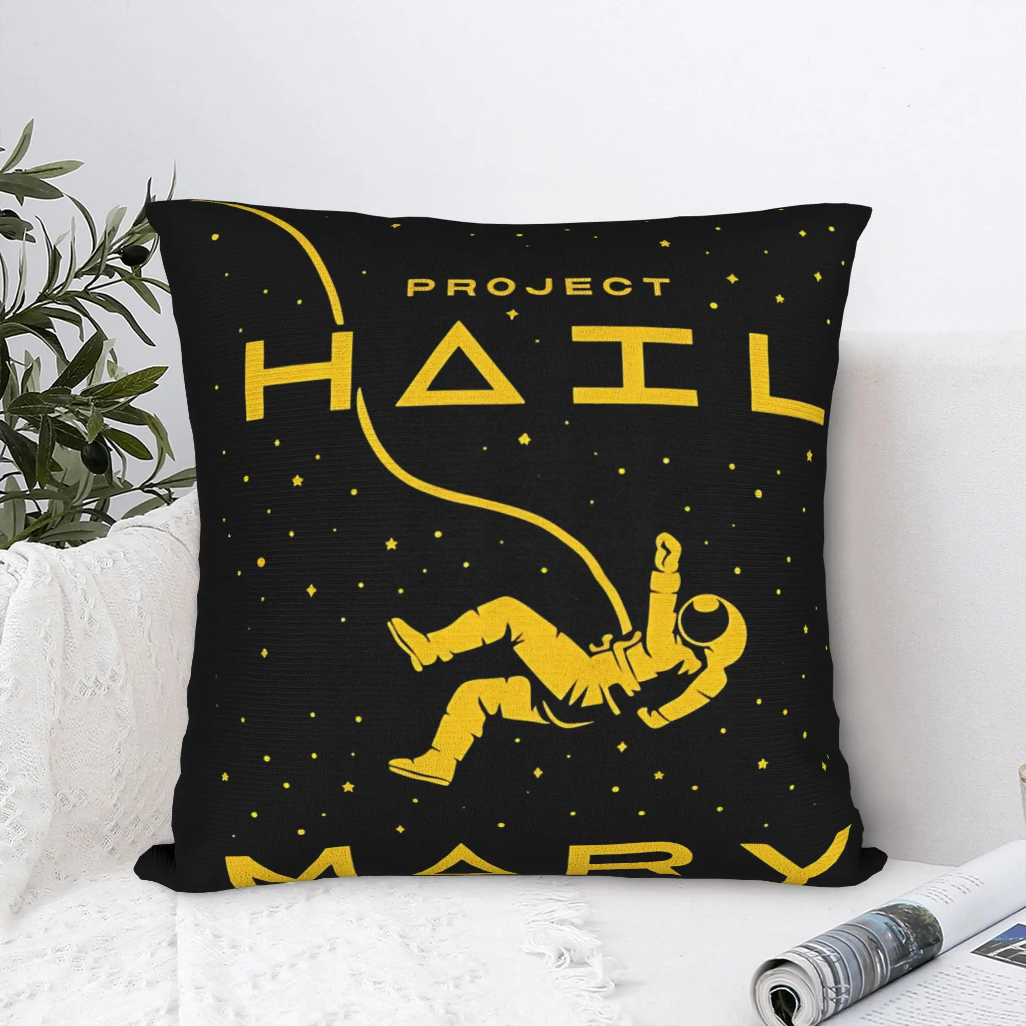Rocky Amaze Jazz Hands Andy Weir Ryland I Had Potential Project Hail Mary Pillow Case For Sofa Home Decoration Pillowcases