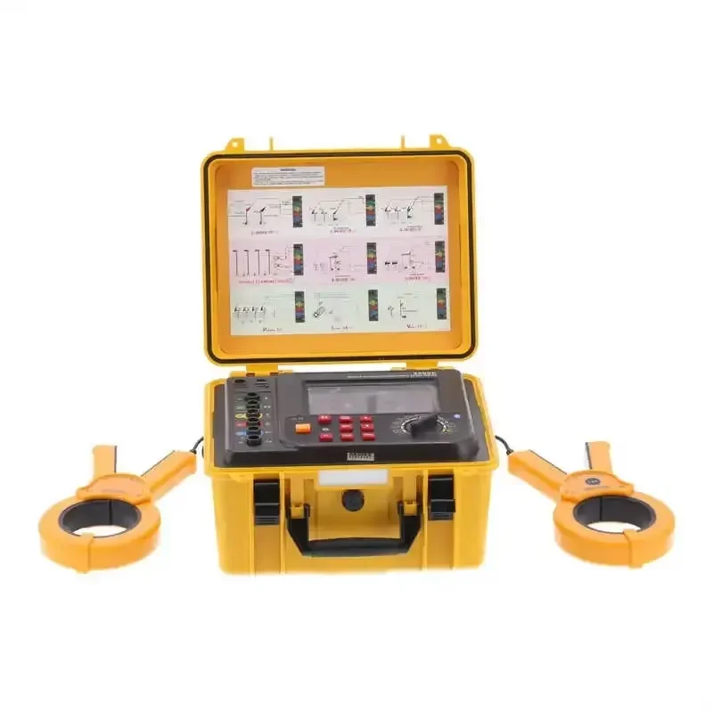 

ETCR3200C Digital Display Earth Resistance Tester with Multiple Measuring Positions and Double Clamp