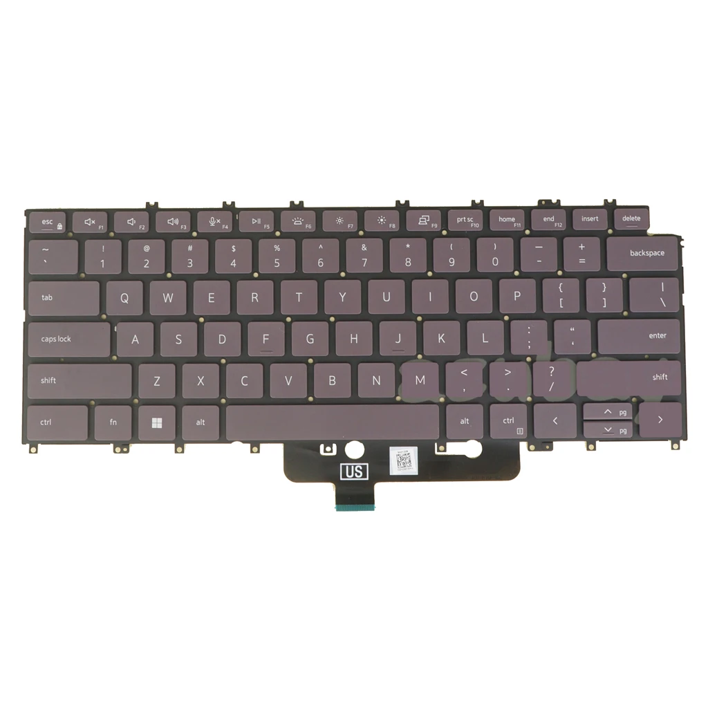 

9315 US Keyboard for DELL XPS 9315 0NY0PX LK133Q71B00 SN2122B1 Laptop Red With Backlit